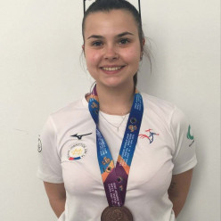 Héléna ECALE 3ème à la Coupe du Monde ISSF juniors au Caire